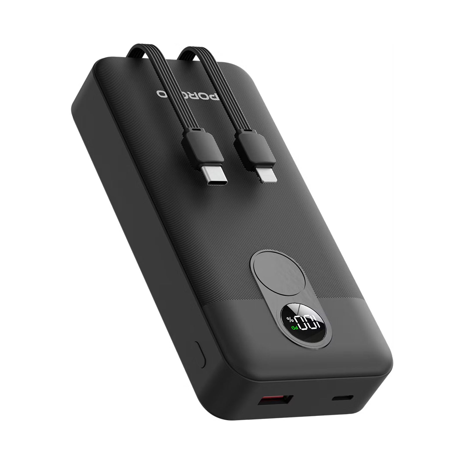 Porodo 20000mAh Powerbank 2xType-C, USB A and Type C